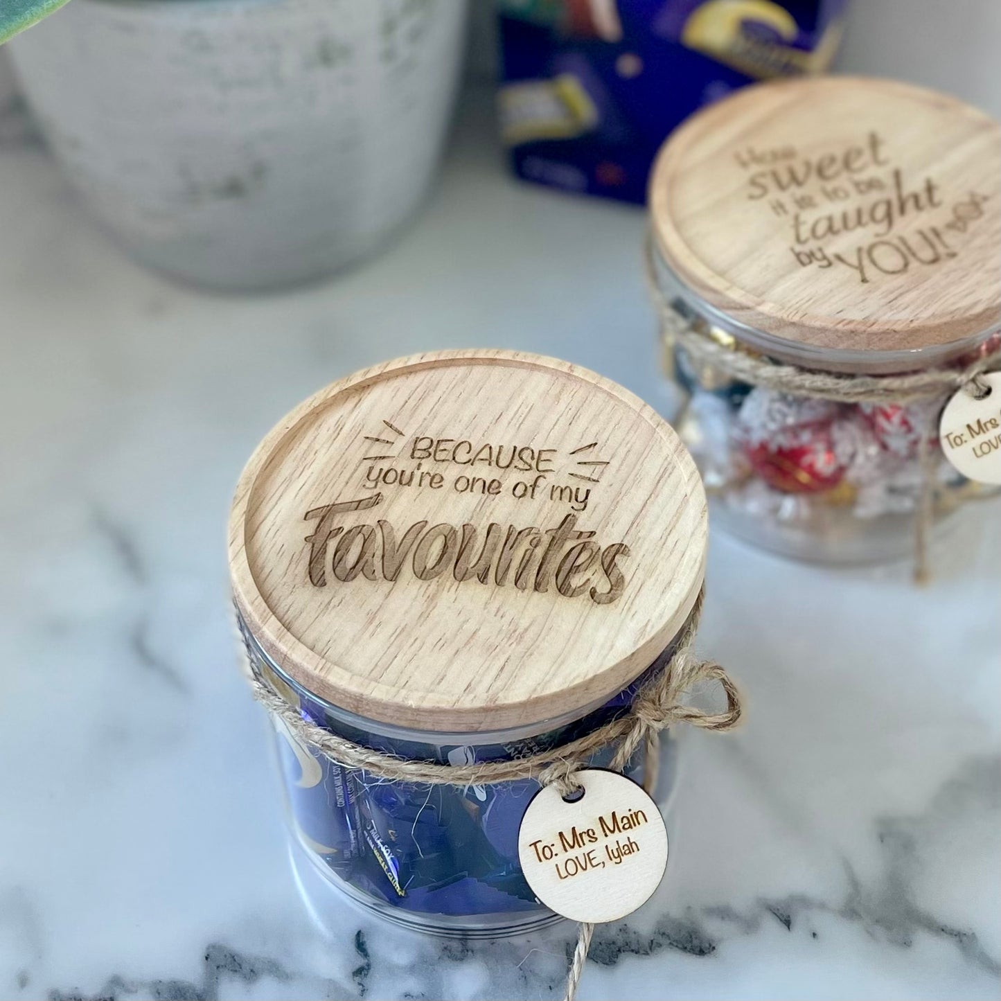 Teacher Treat Jars