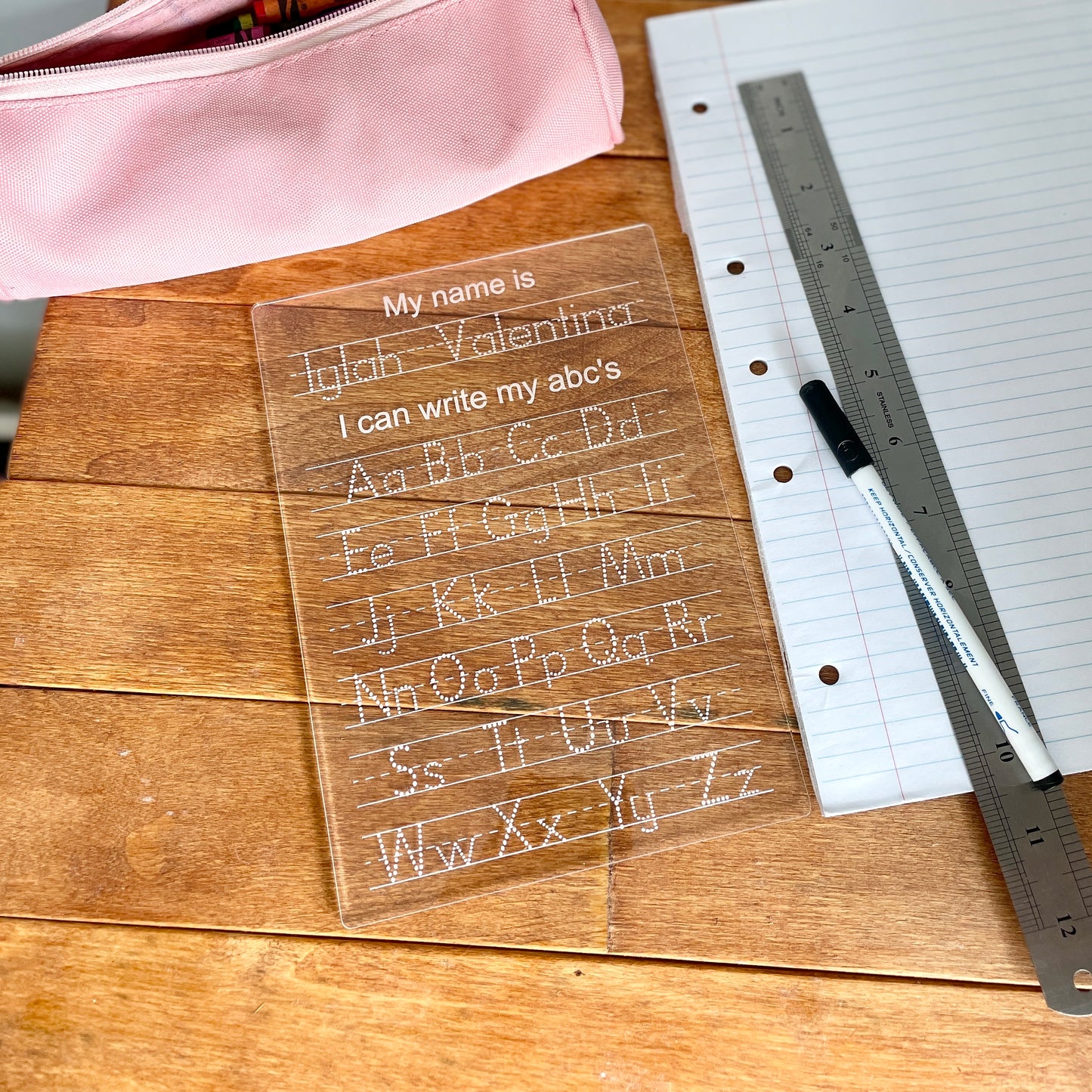 Tracing Board - I Can Write My ABC’s