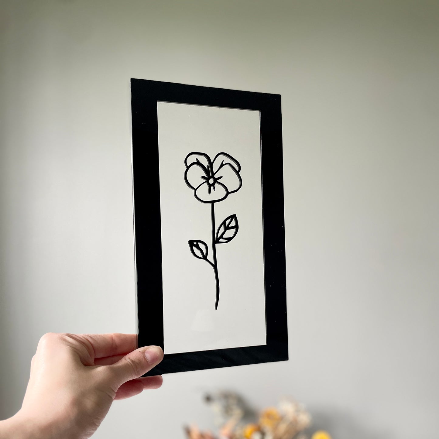 Flower Line Art