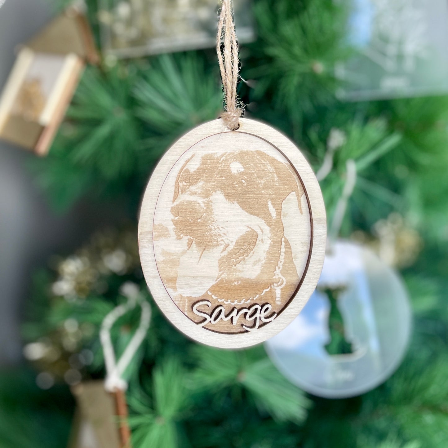 Custom Photo Ornament