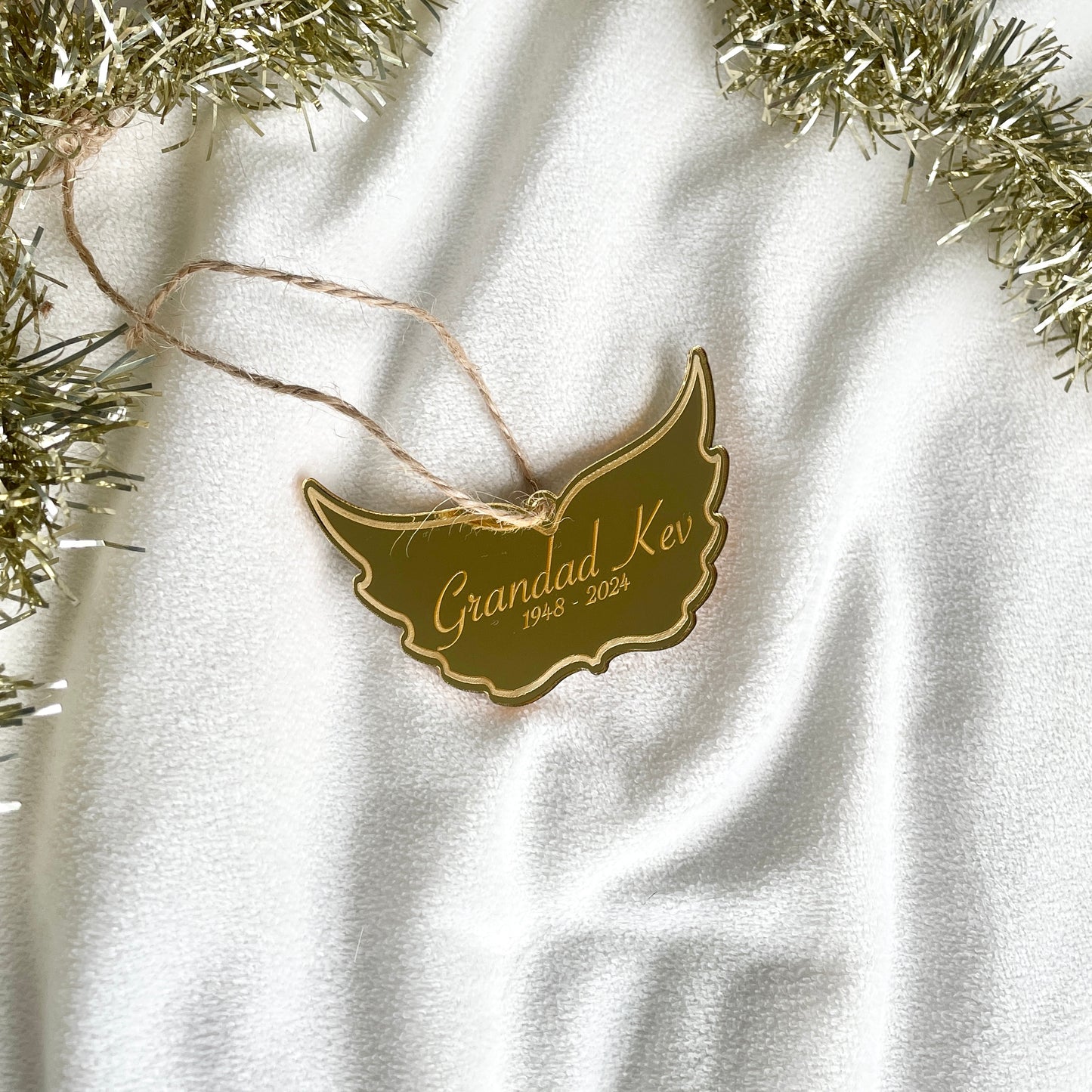 Angel Wings Ornament