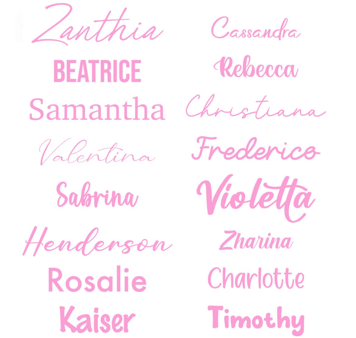 Name Sign | Acrylic | Double Layer - Remarkable Creations