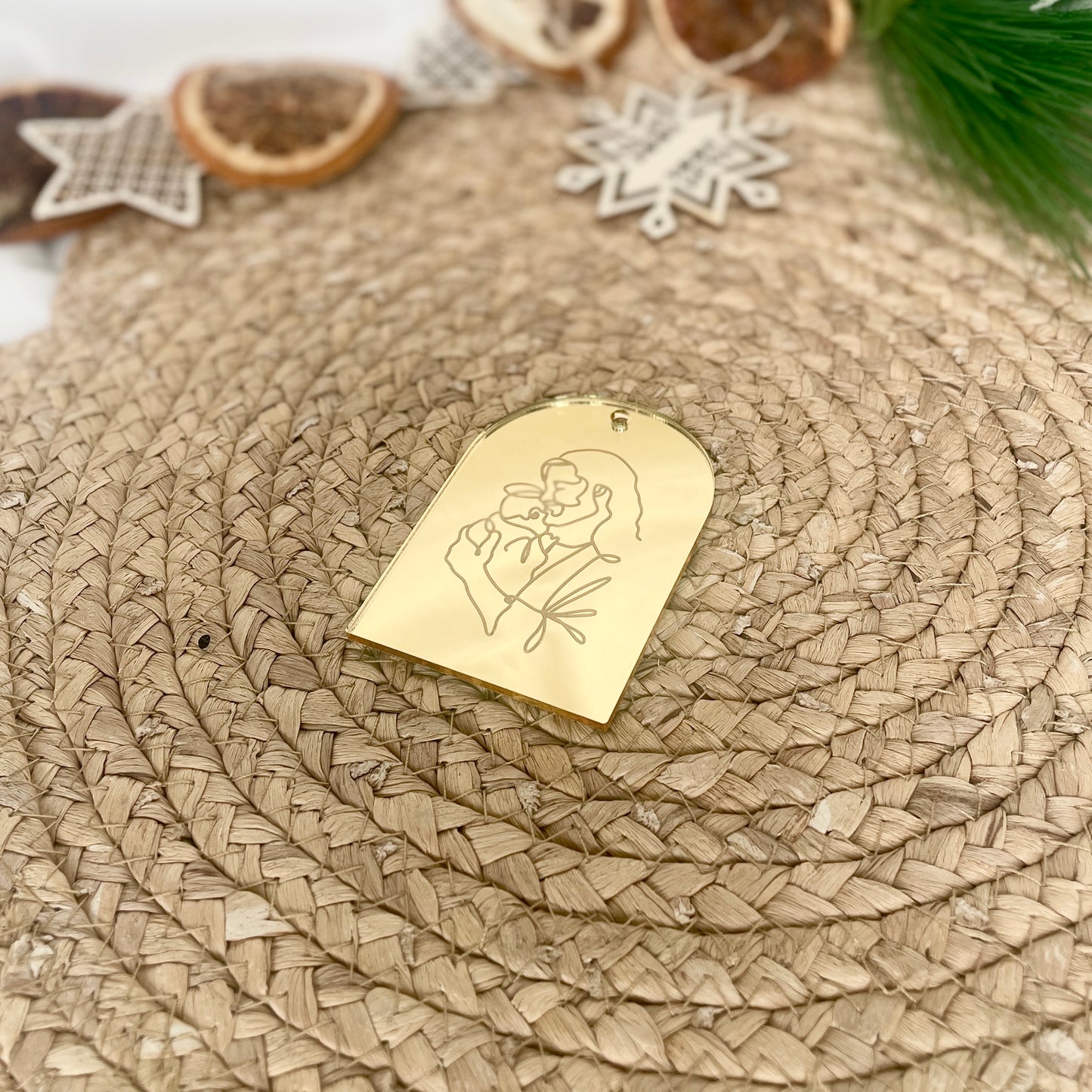 Angel Baby Ornament