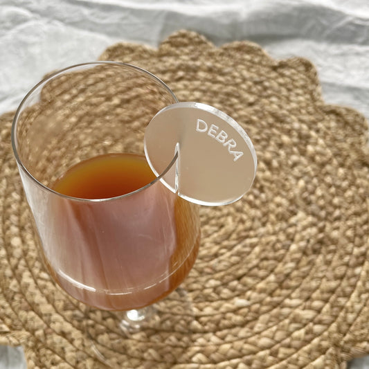 Drink Tags (circular)