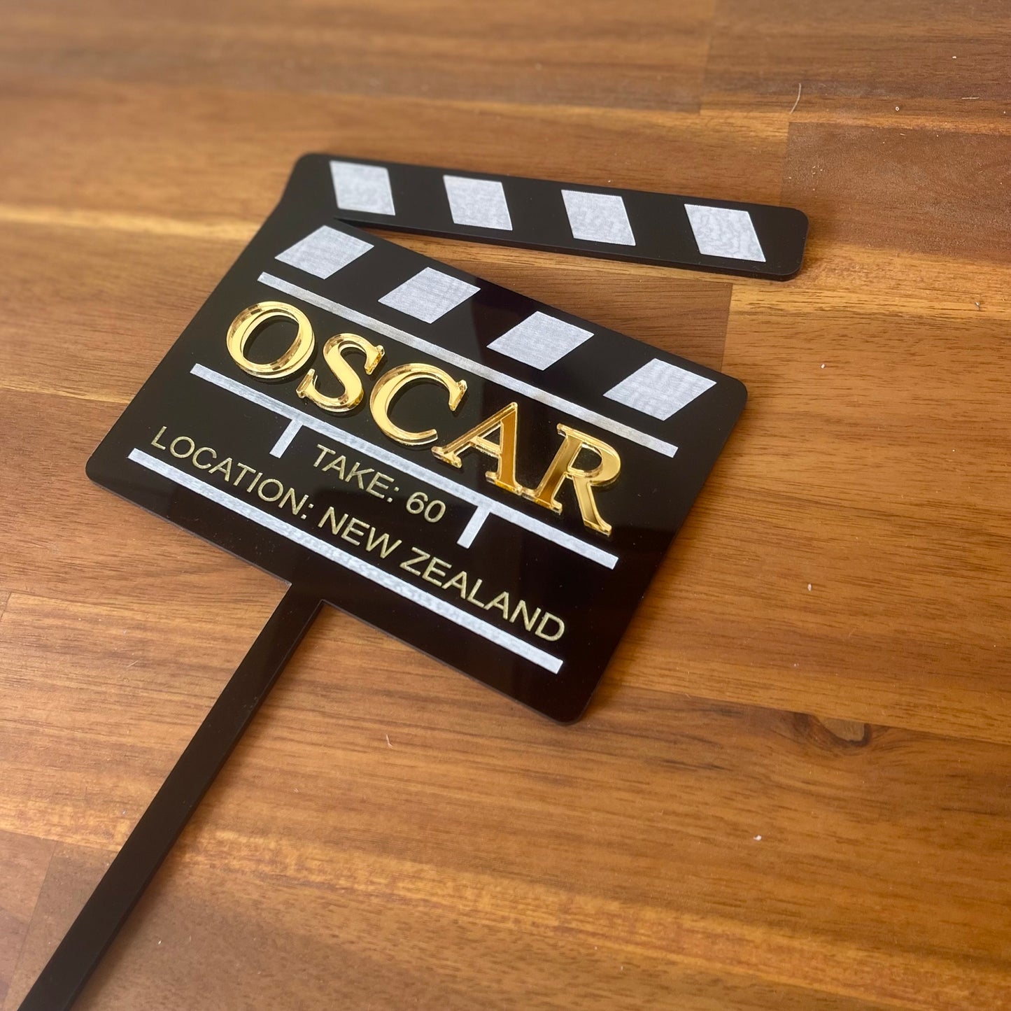 Movie Set Themed Cake Topper | 5 PC Set