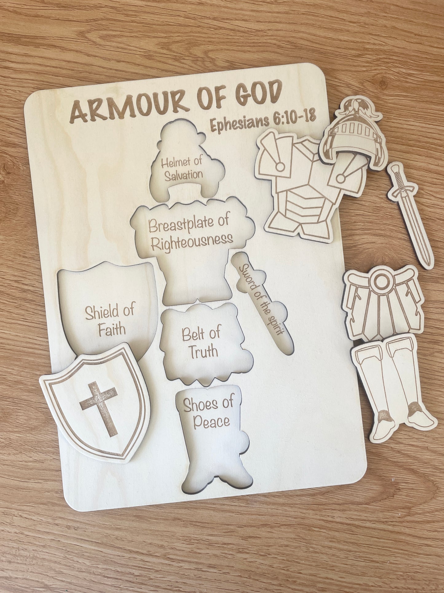 Armour of God Wooden Puzzle