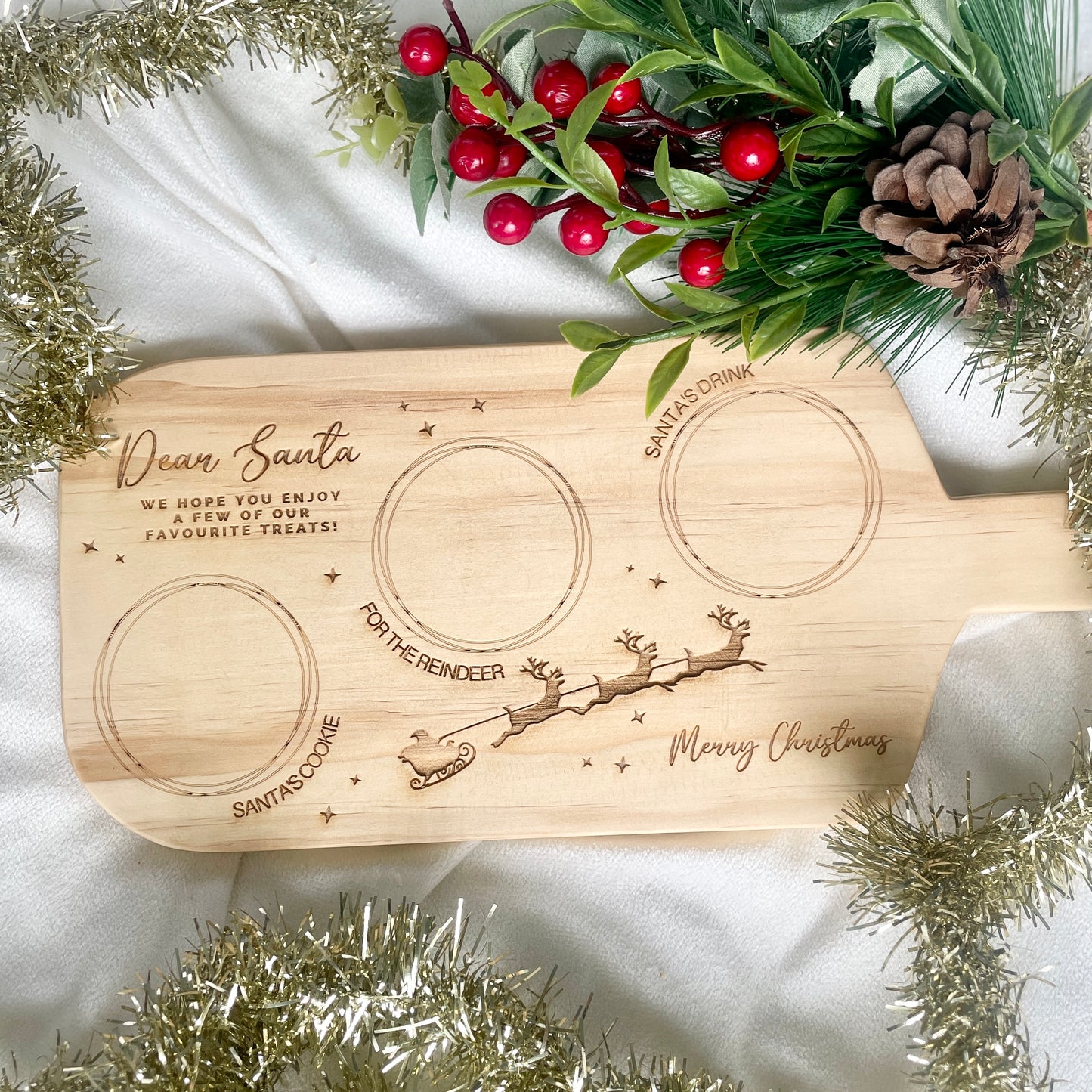 Santa Serving Paddle