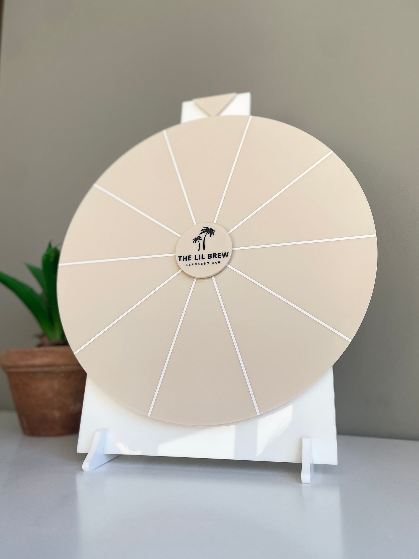 Spinning Prize Wheel (Acrylic)