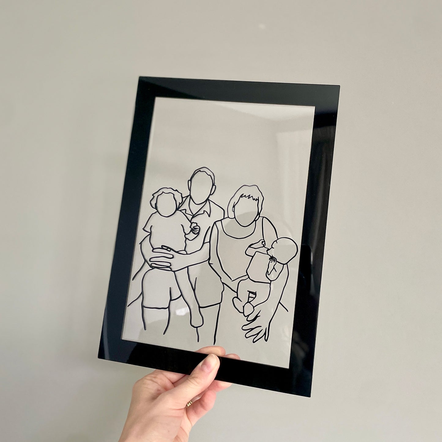Custom Photo Line Art