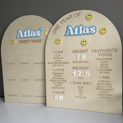 Smiley Face Theme | Milestone Birthday Board