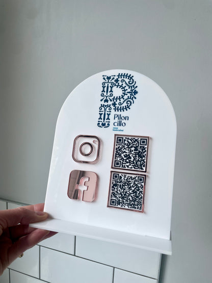 QR Code Sign | Single Panel