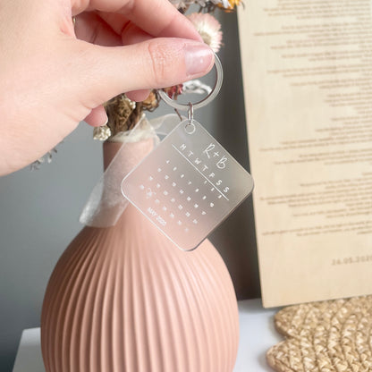 Special Date Keyring