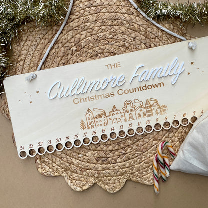 Candy Cane Christmas Countdown