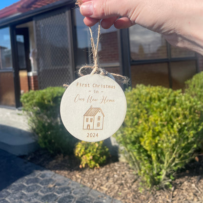 First Home Ornament