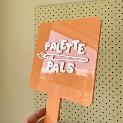 Coloured Acrylic Handheld Mirror | Custom Logo