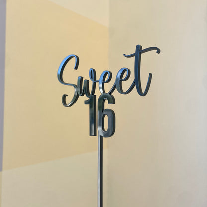 Sweet 16 | Birthday Cake Topper