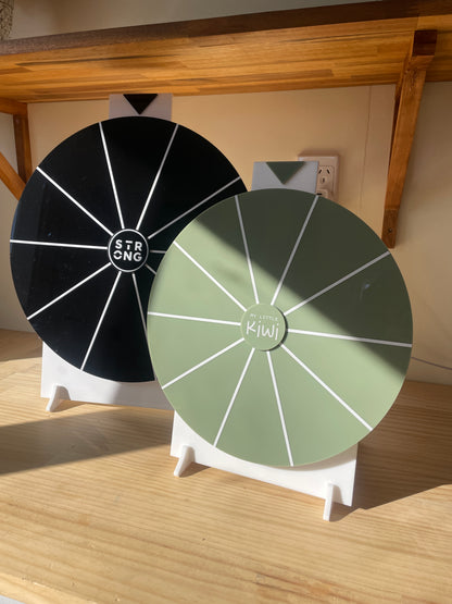 Spinning Prize Wheel | Large Promotional Event Size | Acrylic | Spin to Win for Business Promotions - Remarkable Creations