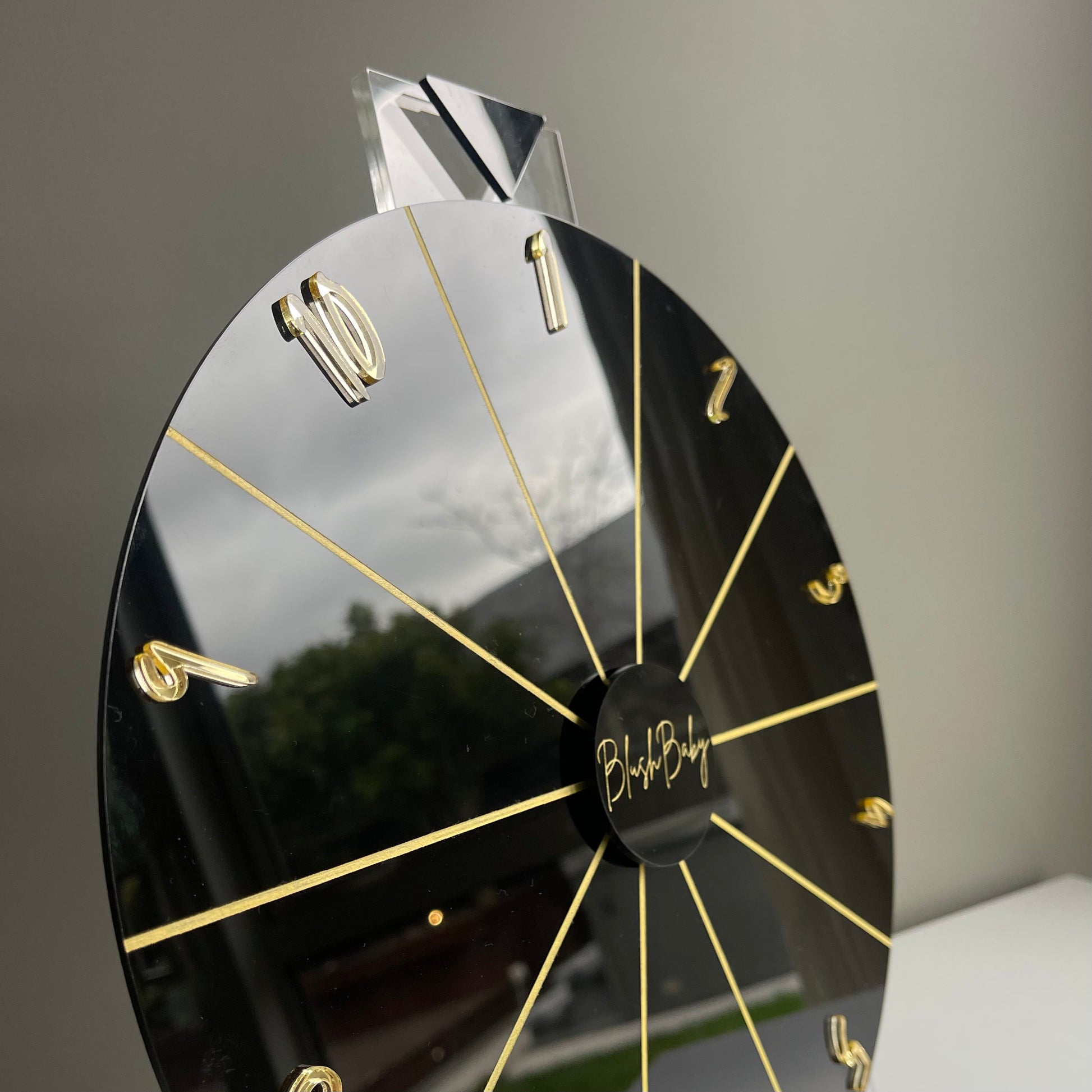 Permanent 3D Acrylic Numbers 1–10 for Spinning Prize Wheel – Cut & Installed - Remarkable Creations