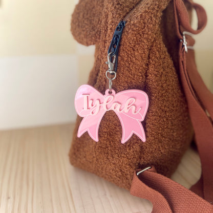 Bow Bag Tag | Double Layer