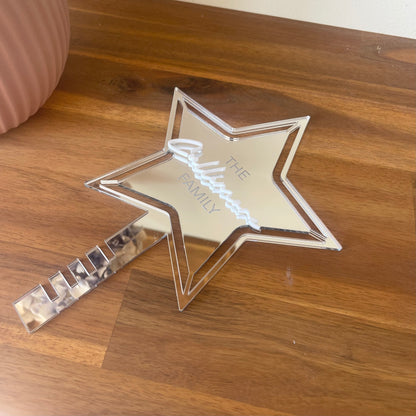 Family Name Christmas Tree Topper