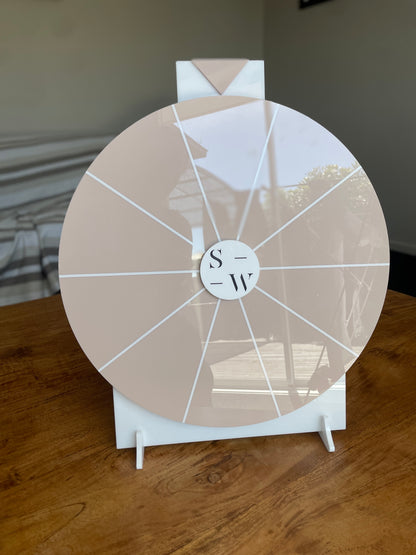 Spinning Prize Wheel (Acrylic)