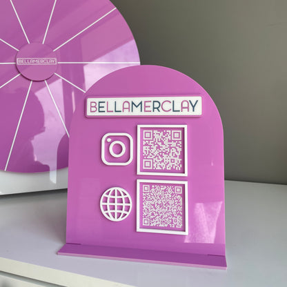 QR Code Sign | Single Panel