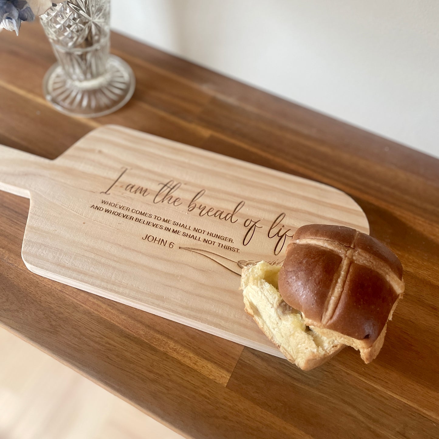 I Am The Bread of Life Cutting Board