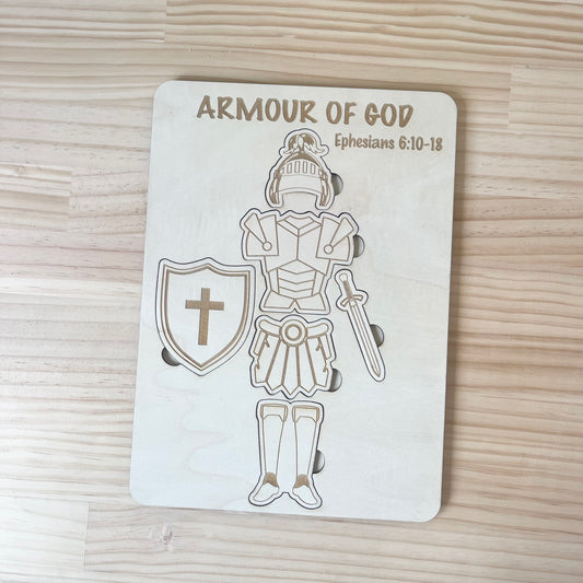 Armour of God Wooden Puzzle