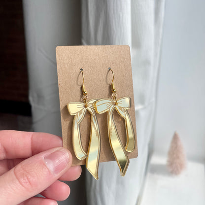 Bow Earrings | Christmas