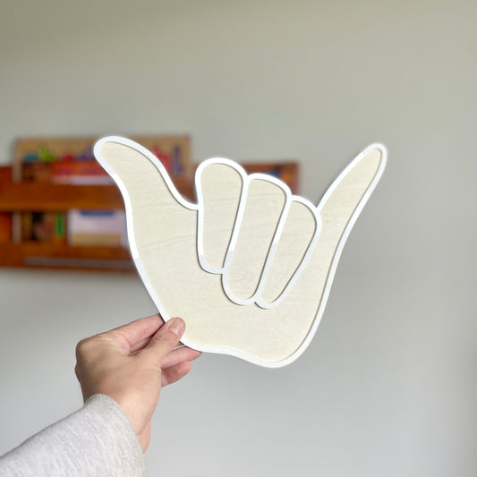 Shaka Hand Decor