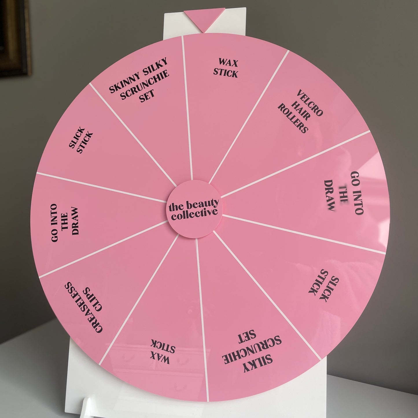Spinning Prize Wheel (Acrylic)