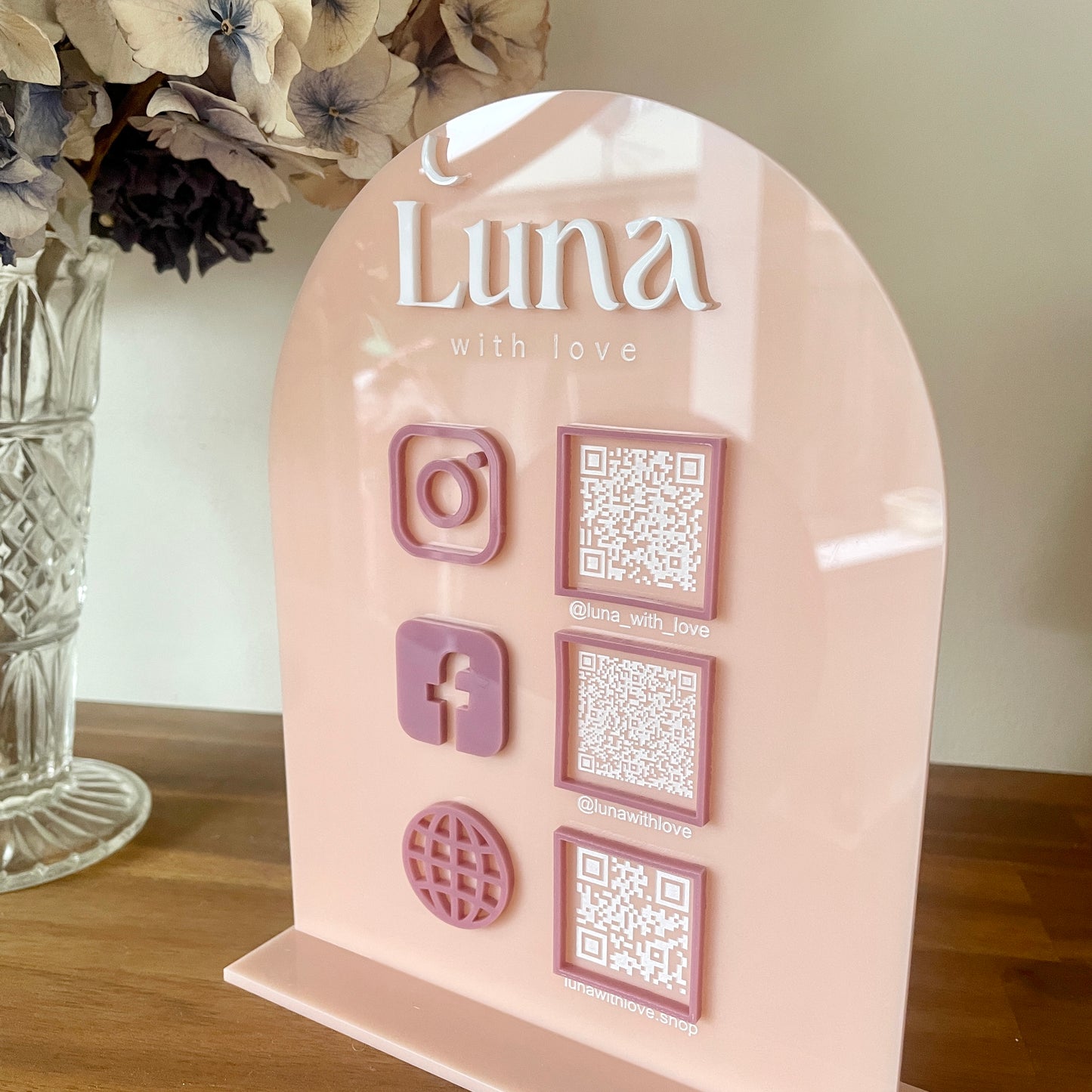QR Code Sign | Arch | Single Panel