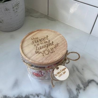 Teacher Treat Jars