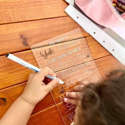 Tracing Board - I Can Write My ABC’s