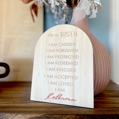 Affirmation Plaque | Arch Design