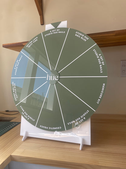 Spinning Prize Wheel (Acrylic)