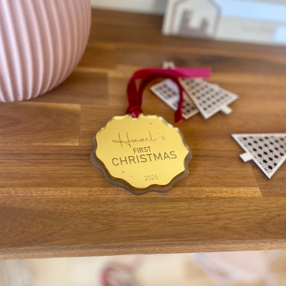 Baby’s First Christmas Ornament - Remarkable Creations