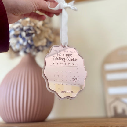 Special Date Ornament - Remarkable Creations