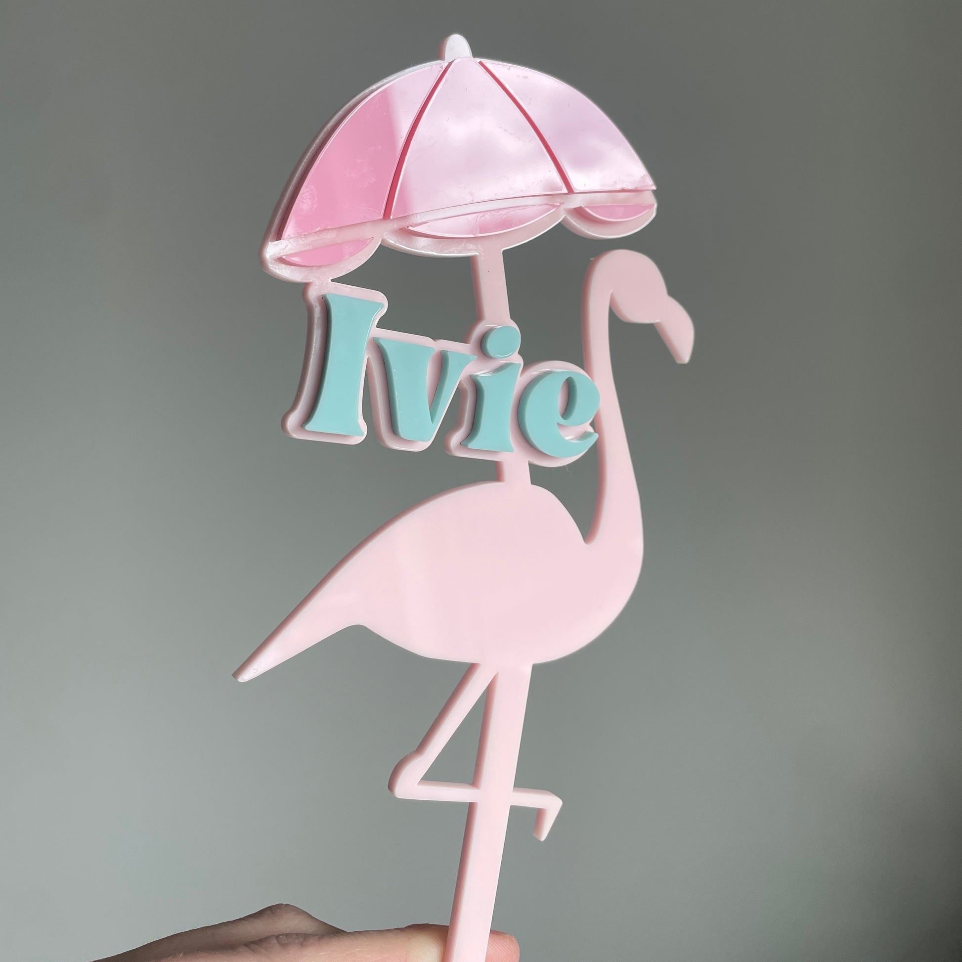 Pool Party Theme Cake Topper | Double Layer – Remarkable Creations