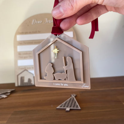 Nativity Scene Ornament - Remarkable Creations