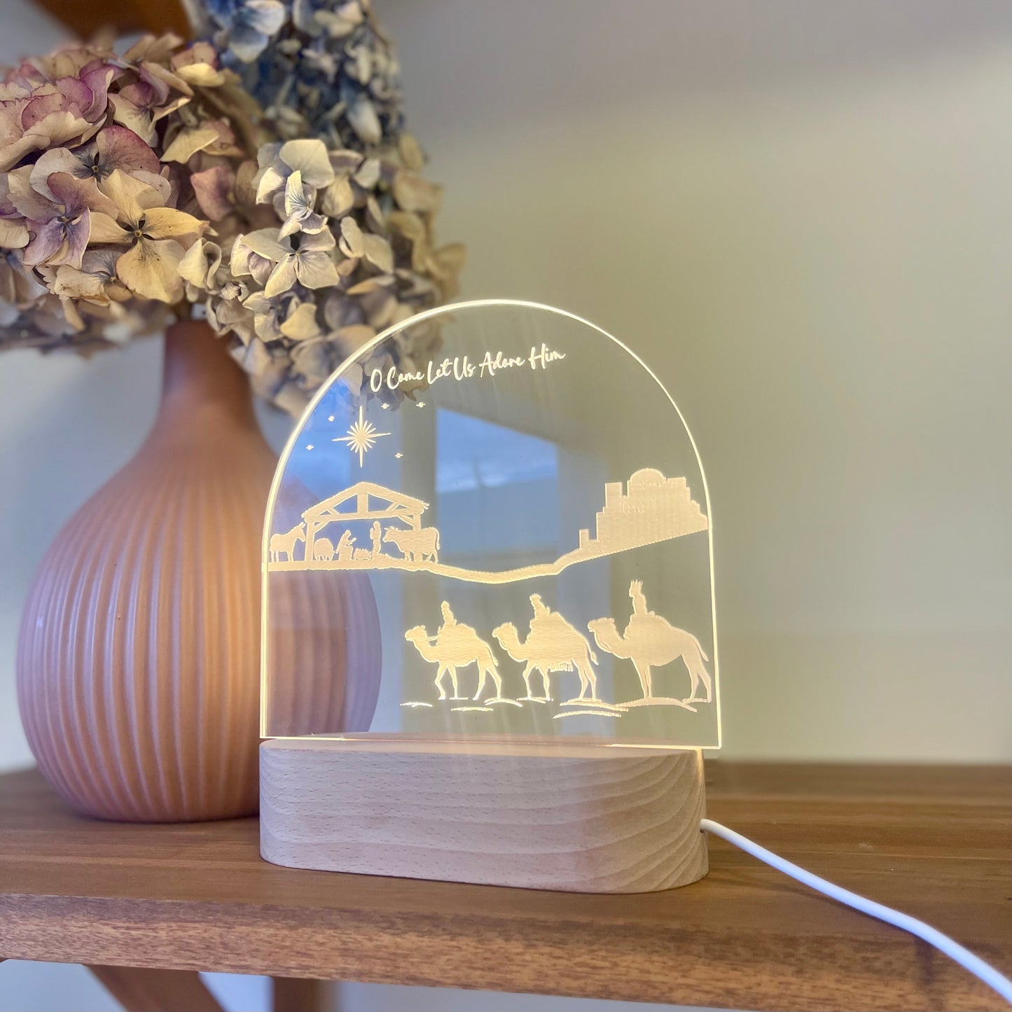 Nativity Scene Night Light