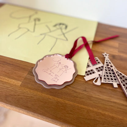 Custom Drawing Ornament | Design 2 - Remarkable Creations