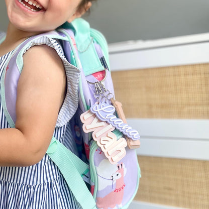 Double Layer Name Bag Tag