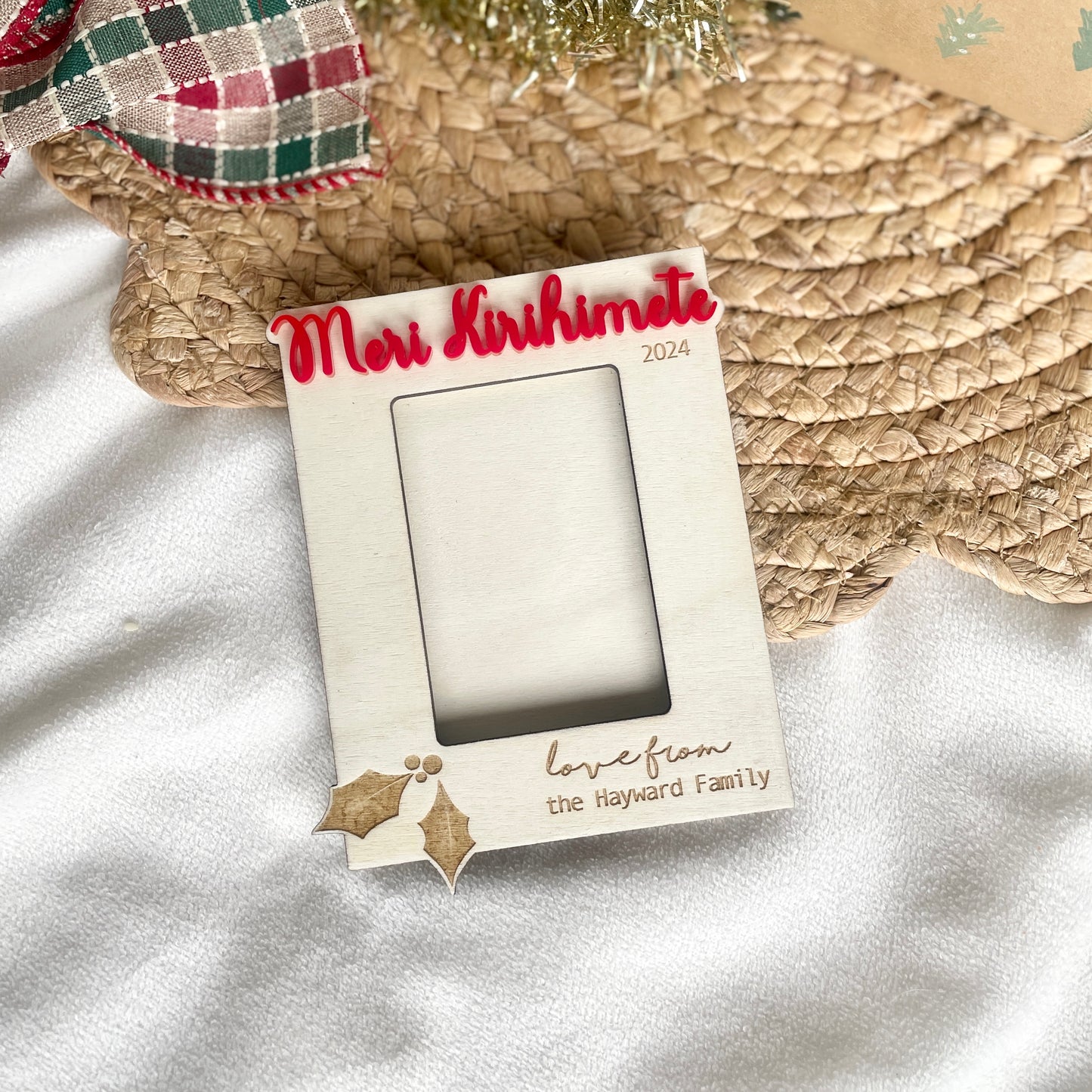 Photoframe Fridge Magnet | Christmas