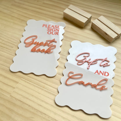 Gifts and Cards Sign | Acrylic
