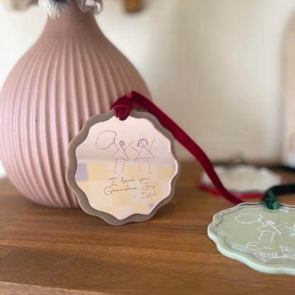 Custom Drawing Ornament | Design 2 - Remarkable Creations