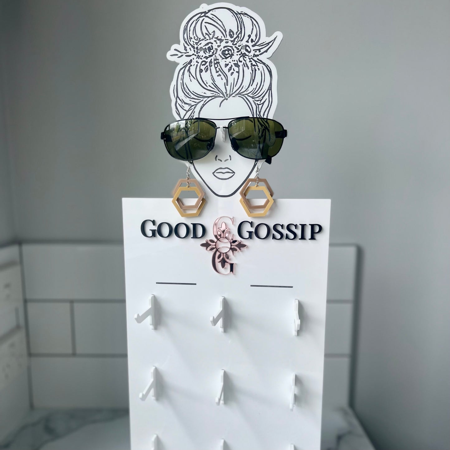 Keyring/Earring Stand | Custom Acrylic