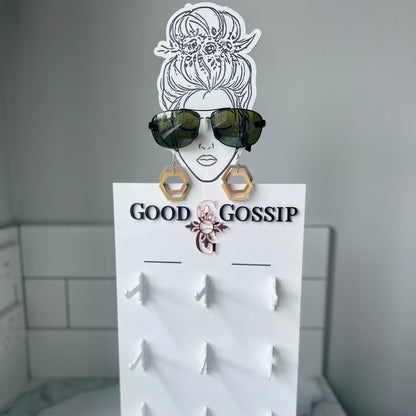 Keyring/Earring Stand | Custom Acrylic