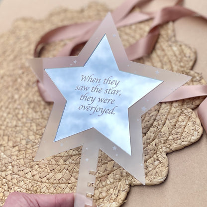 When They Saw the Star | Scripture Christmas Tree Topper