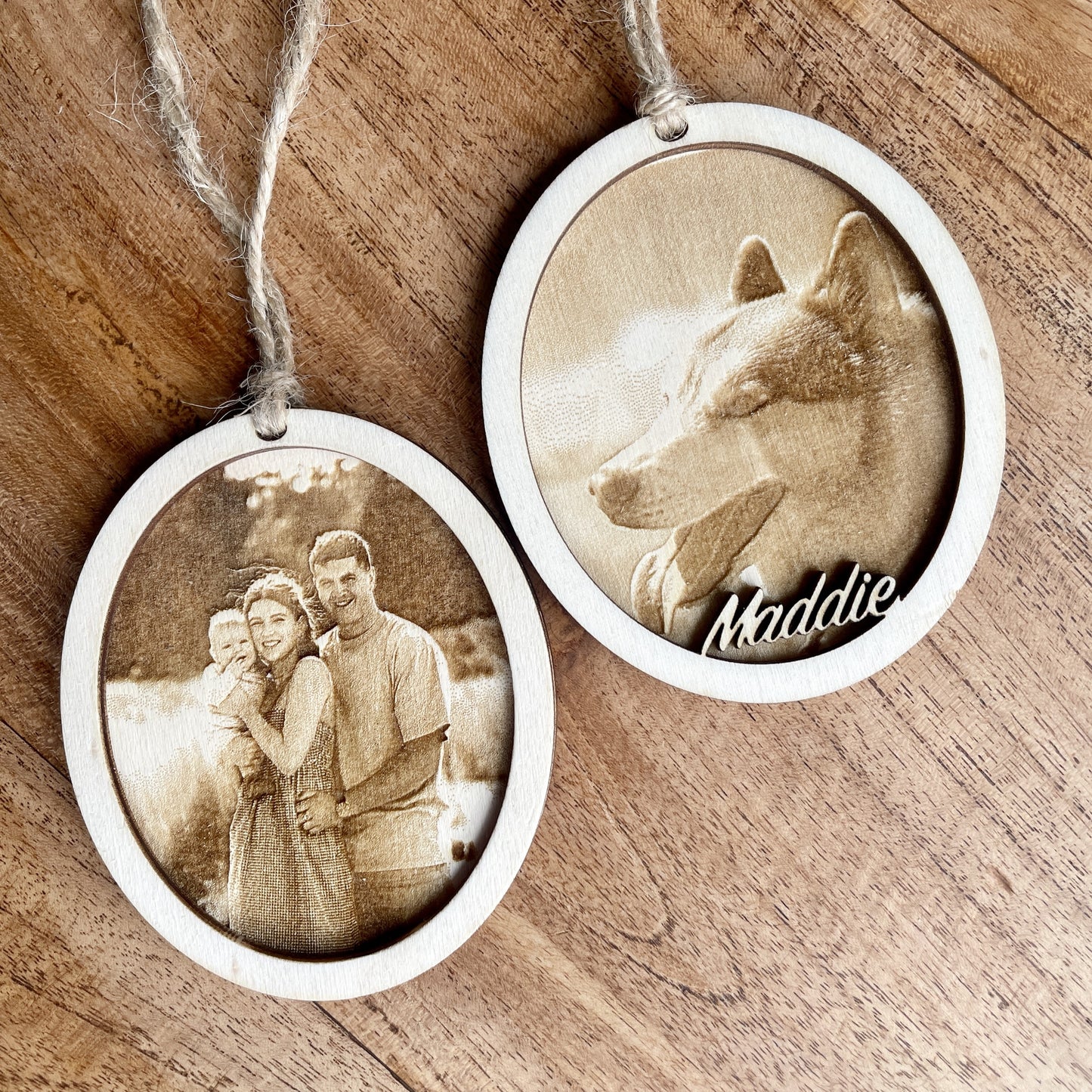 Custom Photo Ornament